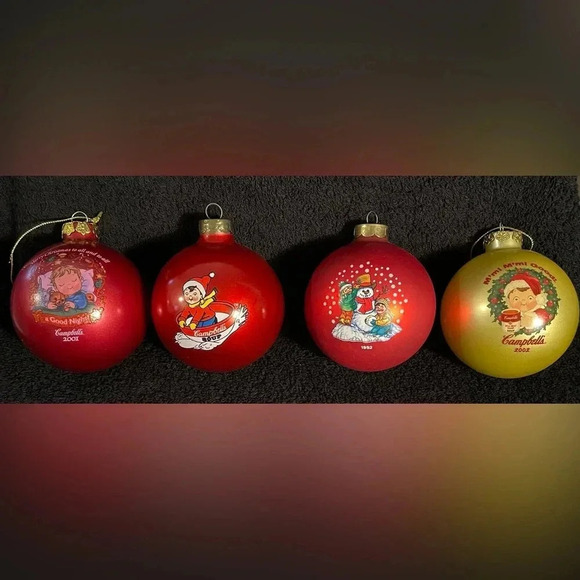 4 Vintages Campbell’s Ornaments 1989,1992,2001,2002 - Picture 8 of 10